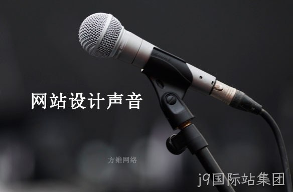 网站设计声音