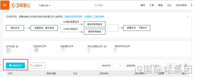购买HTPS证书